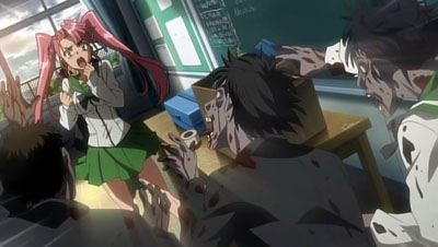 highschool of the dead zombies